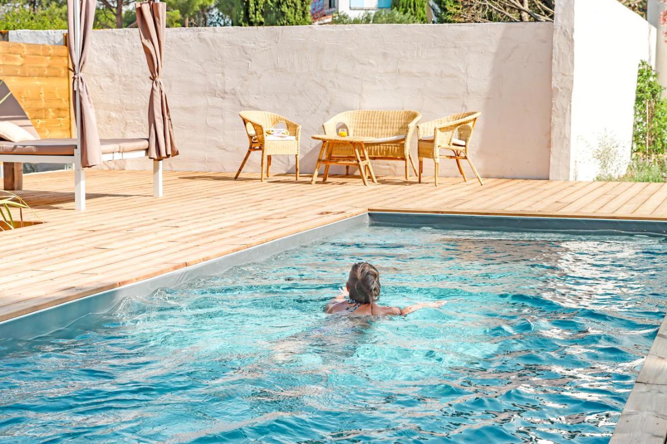 Malves-en-Minervois Les Gites De Laure - L'Eden Romantique, Chambres Hotes, Spa Prive, Couloir De Nage, Adults Only المظهر الخارجي الصورة