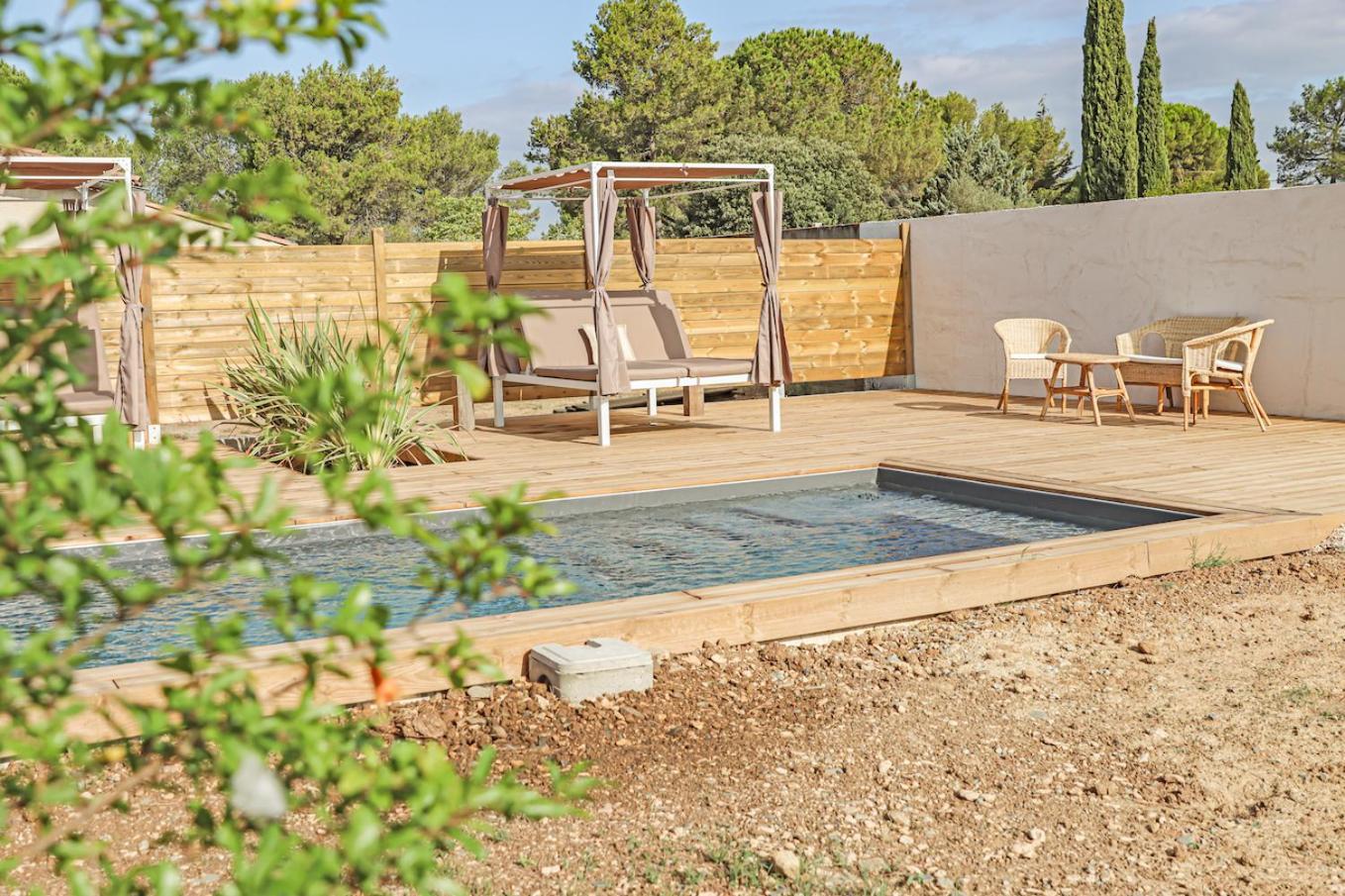 Malves-en-Minervois Les Gites De Laure - L'Eden Romantique, Chambres Hotes, Spa Prive, Couloir De Nage, Adults Only المظهر الخارجي الصورة