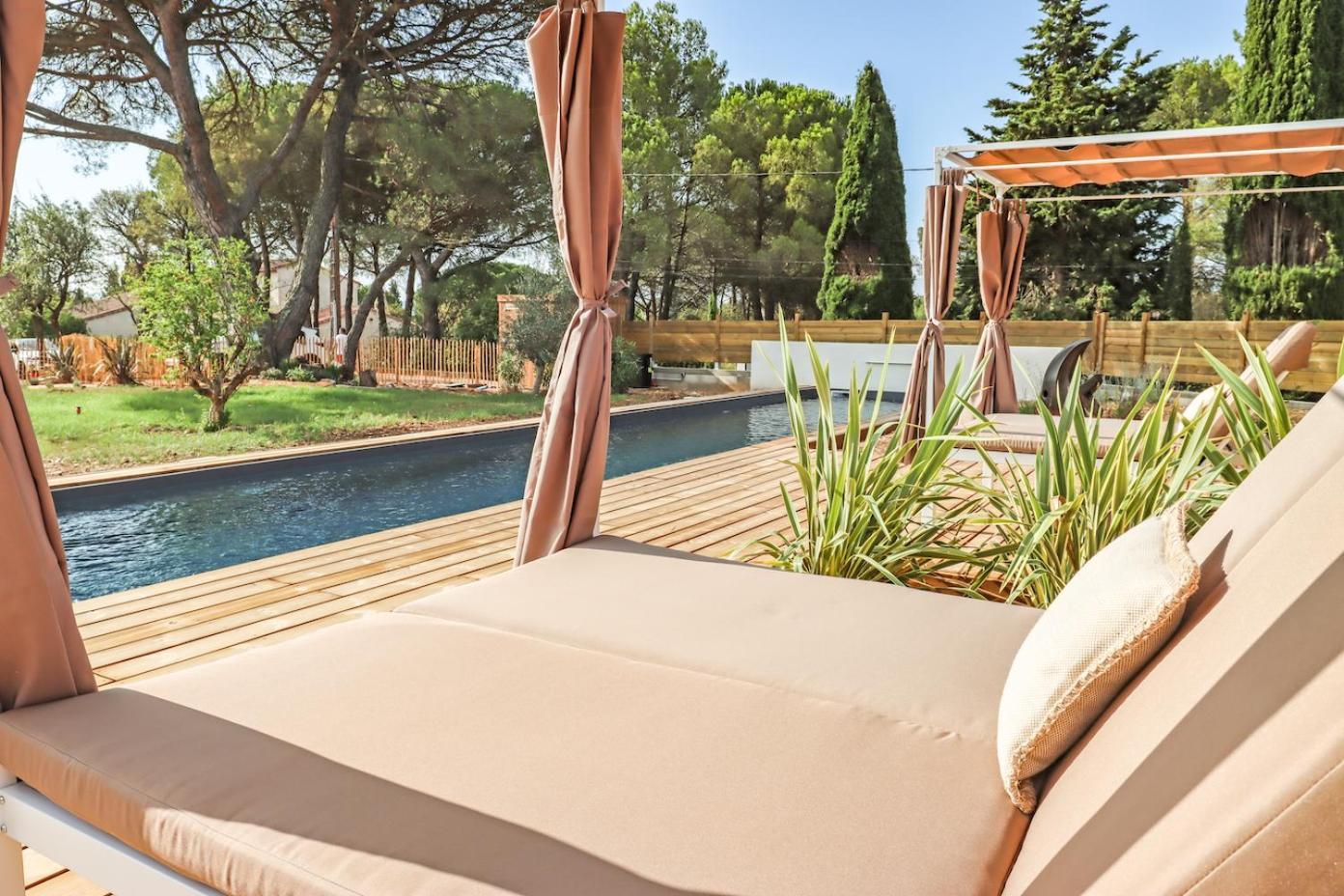 Malves-en-Minervois Les Gites De Laure - L'Eden Romantique, Chambres Hotes, Spa Prive, Couloir De Nage, Adults Only المظهر الخارجي الصورة